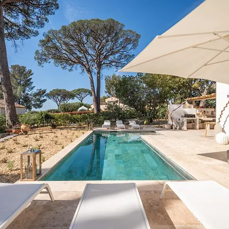 Villa Juliette Dans Le Golfe De Saint Tropez, A 250 M De La